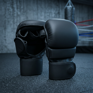URbrace Adult Unisex Faux Leather Boxing Gloves for Muay Thai Sanda Training Customizable All Season Use - Product Image 5