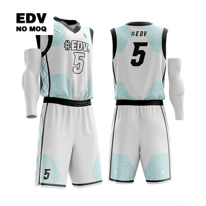 Pas de quantité minimale de commande Maillot de basket-ball personnalisé Maillot de basket-ball confortable - Product Image 1
