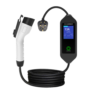 เครื่องชาร์จรถยนต์ไฟฟ้าแบบพกพาอัจฉริยะรุ่นใหม่ 3KW 4.02HP ชาร์จเร็ว 13A AC Type 1 Retrofit RTFLY RT-EV16A06US 220V - Product Image 1