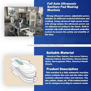 Fabrication de serviettes hygiéniques pour femmes Ligne de production d'emballage Comptage Serviettes hygiéniques Machine d'emballage pliable - Product Image 1
