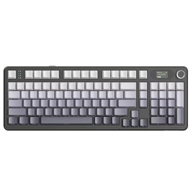 New Arrival Attack Shark X98PRO RGB TFT Screen 3 Mode Wired Wireless 2.4G BT Hot Swap Gasket Mechanical Gaming Keyboard
