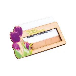 Distintivi in legno personalizzabili, merchandising sostenibile - Product Image 4