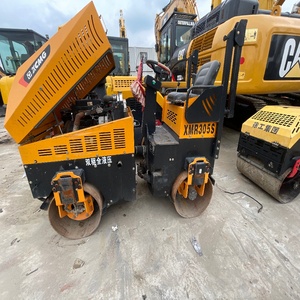 Rodillo Compactador Usado XMR305S en Venta, Gran Potencia, Buen Estado de Funcionamiento, Rodillo Vibratorio con Motor y Bomba, Modelo 2018 - Product Image 4