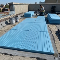 Panneau isolant en mousse de polystyrène extrudé haute performance XPS pour murs, toitures extérieures, efficacité énergétique, haute résistance à la compression