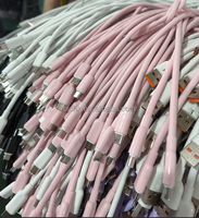 Kabel Pengisian Cepat USB-A ke Type-C 6A 100cm dengan Bahan TPE Lembut, Konduktor Tembaga Murni, Opsi Logo Kustom untuk Ponsel