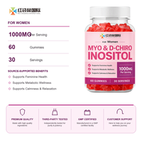 Gummies Myo & D-Chiro Inositol sur Mesure pour Femmes – Formule Personnalisée OEM/ODM en Marque Blanche – Chaîne d'Approvisionnement Stable