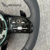 Volant de voiture en cuir de qualité supérieure pour Mercedes Benz GLC GLE GLB Classe C Classe E CLA Pièces de rechange pour mise à niveau automobile
