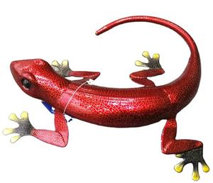 BETTER Wholesale <span class=keywords><strong>Liffy</strong></span> Metal Gecko Wall Hanger Art Home And Garden Outdoor Wall Decor Crafts - Product Image 6