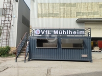 Chine Meilleure Vente: Conteneurs Maritimes, Restaurant Conteneur de Cuisine, Kiosque Flottant Conteneur Pub Bar 40 Pieds, Restaurant Bar