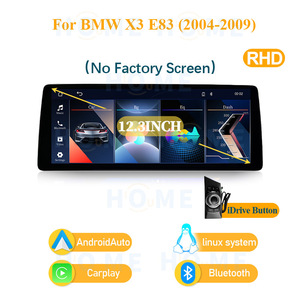 Unità di Controllo Centrale Multimediale per <span class=keywords><strong>Auto</strong></span> con Carplay Wireless, Sistema Linux, Schermo da 12,3 Pollici per <span class=keywords><strong>BMW</strong></span> <span class=keywords><strong>X3</strong></span> E83 2004-2009, Navigazione GPS, Android <span class=keywords><strong>Auto</strong></span> - Product Image 5