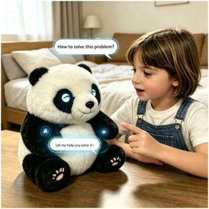 Jouet en peluche d'assistant scolaire créatif et de communitaire avec IA et yeux émotionnels - Product Image 3