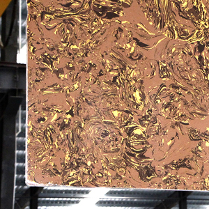 Jasper hoja de Pvc alta calidad Artificial Buffet de parte superior de mesa de China mármol rojo - Product Image 3