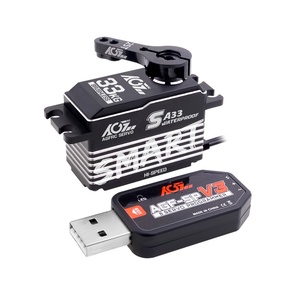 AGFRC SA33 su geçirmez IP67 HV 33KG 0.068Sec Metal dişli fırçasız Motor düşük profil akıllı vinç dijital <span class=keywords><strong>Servo</strong></span> 1/10 RC arabalar Robot - Product Image 2