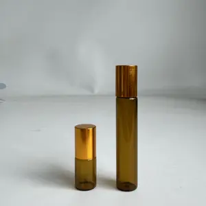 3 ml 10 ml Parfüm-Rollkugel Glas Schlacht fein Glas Roll-On-Flasche Parfüm-Rollflaschen für Ätherisches Öl