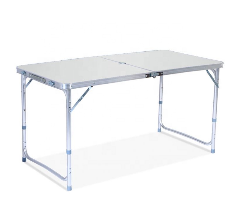 Бытовые Пластиковые складные ножки с регулируемой высотой, сверхлегкие складные столы для кемпинга, стол для барбекю и Набор стульев