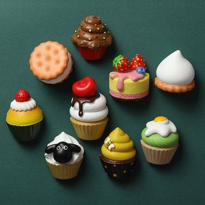 <b>Cake</b> Refrigerator Magnets Simulate Food Refrigerator Decoration Cartoon Hole <b>Board</b> Decorations Magnetic Magnet - Product Image 2