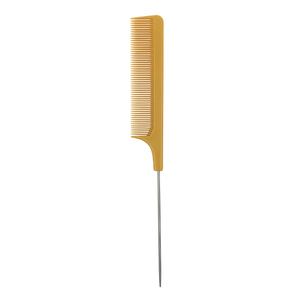 Commercio all'ingrosso stampa Personalizzata strumento di styling dei capelli di Plastica e Metallo Pin Coda di Ratto <span class=keywords><strong>Testa</strong></span> Calda Statico Pettine Dei Capelli con Logo - Product Image 5