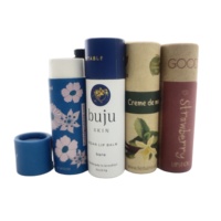 Carton biodégradable Push up Stick Déodorant Conteneur Push up baume à lèvres Tube en papier