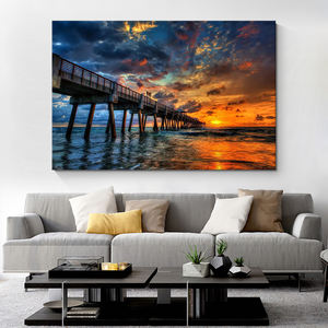 Décoration murale personnalisée <span class=keywords><strong>de</strong></span> haute <span class=keywords><strong>qualité</strong></span> peinture d'art <span class=keywords><strong>de</strong></span> paysage photos imprimées numériquement <span class=keywords><strong>sur</strong></span> <span class=keywords><strong>toile</strong></span> - Product Image 3