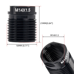 Adaptateur de levier de vitesses manuel universel en aluminium CNC M8 M10 M12 M14 à M18x1.5, adaptateur de levier de vitesses fileté - Product Image 6