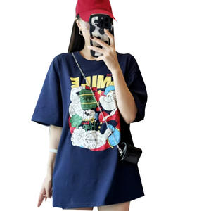 Creative Print <strong>Popeye</strong> Character Jersey <strong>T</strong>-<strong>Shirt</strong> Short Sleeve Summer Style for Men Women Loose Trendy YUCHEN Brand 100% Cotton - Product Image 5