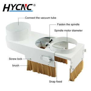 <span class=keywords><strong>Cnc</strong></span> Bụi Mui Xe Kim Loại 70 75 80 85 90 100Mm Trục Chính Khắc Máy Phay Bàn Chải Làm Sạch Chế Biến Gỗ <span class=keywords><strong>Collector</strong></span> - Product Image 2