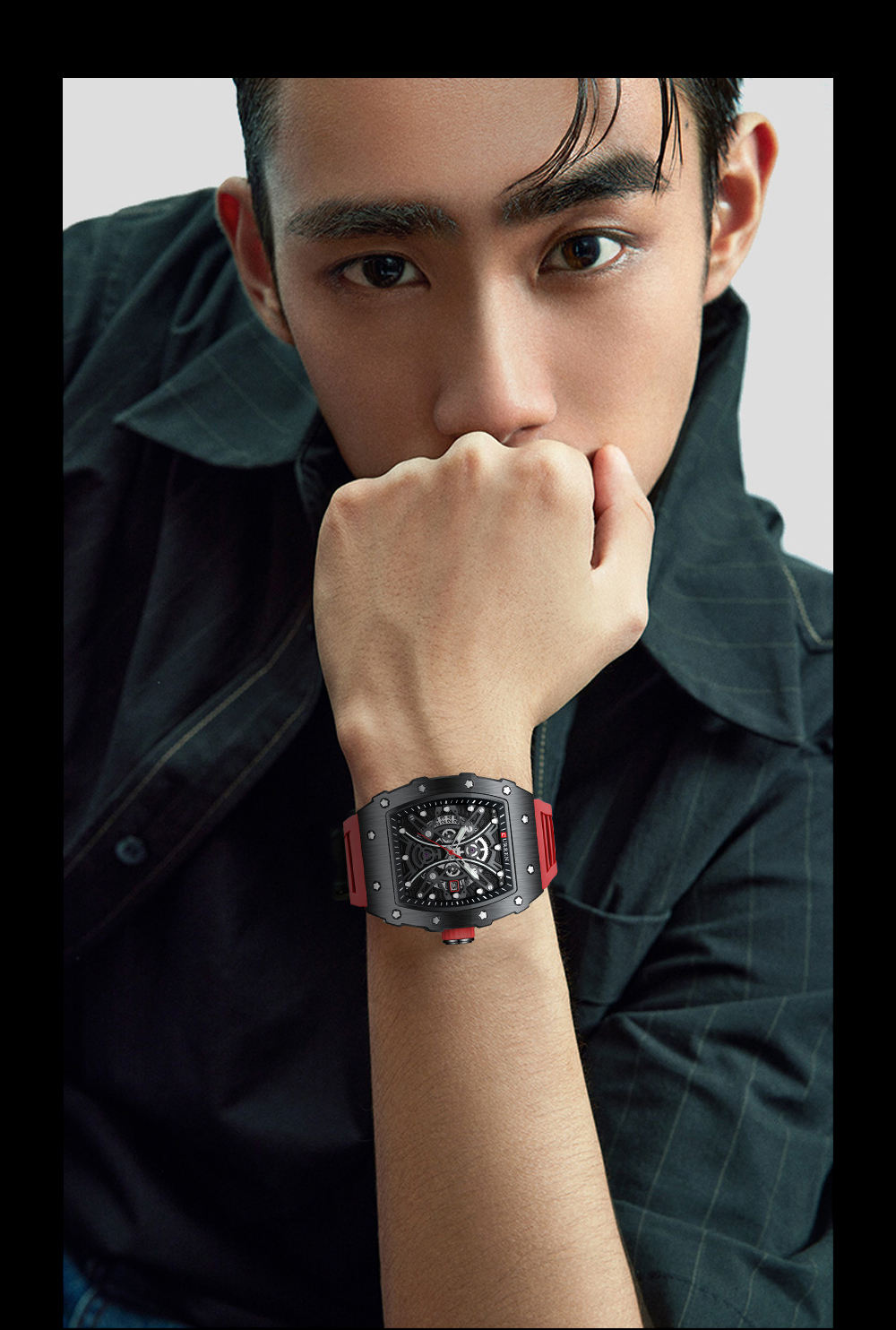 CURREN 8438 Watch - Stylish Quartz Stainless Steel