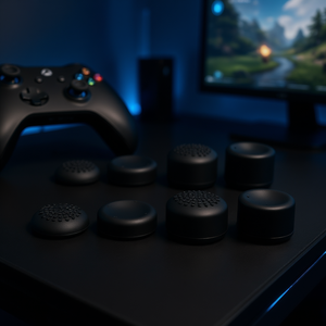 Fundas de Silicona Negra para Palancas de Mando, 8 Piezas, para Controles de PS4 y Xbox One, Accesorios para Juegos - Product Image 2