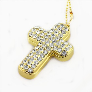Best Selling Jewelry <strong>Cross</strong> <strong>Usb</strong> Flash <strong>Drive</strong> Popular <strong>Necklace</strong> Pendrive With Custom Logo - Product Image 5
