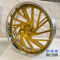 Jantes en alliage 22 24 26 28 pouces 5x112, jantes en alliage à deux pièces à fond profond pour voitures particulières, jantes forgées pour SUV, camion, GT, ZL1 Chevrolet
