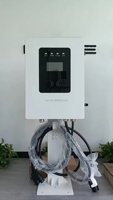 Chargeur rapide pour véhicules électriques DC mural commercial OCPP 1.6 à double pistolet CCS2 40 kW 60 kW