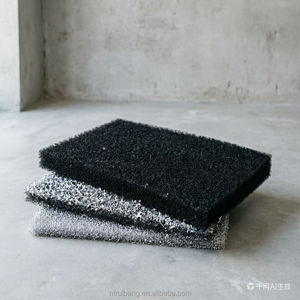 Éponge filtrante au charbon actif imprégné, matériau absorbant les odeurs, support filtrant au charbon pour système de purification d'air - Product Image 2