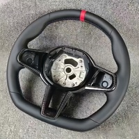 Volant sport en cuir de qualité supérieure avec cadre en fibre de carbone pour BMW G12 G20 G30 G32 G36 G01 G06 G11 G80 G21 M3 M4 M5