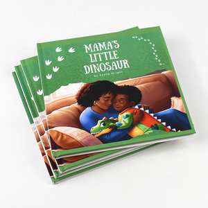 Libro <span class=keywords><strong>de</strong></span> <span class=keywords><strong>Cuentos</strong></span> Infantiles con Tapa Dura y Encuadernación Cosida, Impresión a Todo Color, Libro Ilustrado <span class=keywords><strong>de</strong></span> <span class=keywords><strong>Dinosaurios</strong></span>, <span class=keywords><strong>Cuentos</strong></span> para Dormir, Laminado Mate - Product Image 1
