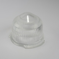 Diffuseur en verre fusionné transparent personnalisable pour luminaire LED antidéflagrant, couvercles de lampe de style français, accessoire de lampe