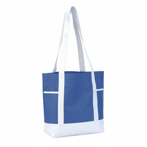 Borsa Shopping Rimini Blu Grande Capacità per Uso Quotidiano - Product Image 1