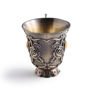 Tasse à bière en cuivre miniature épaisse de qualité supérieure, couleur or laiton, très vendue - Product Image 4