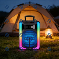 Speaker Trolley Multifungsi GTS Wireless Portable Outdoor DJ Party BT dengan TWS FM Aux & USB 12-Inch GTS-1937 Harga Pabrik