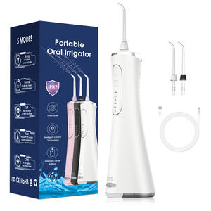Abrite Retráctil Inalámbrico Cuidado Bucal Agua Flosser IPX7 Impermeable USB Recargable para Viajes y Uso Doméstico Envío Gratis - Product Image 1