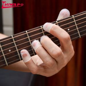 Nuevo Producto del dedo consejos/Dedo de goma de silicona protectores/dedo tapa guardias para guitarra - Product Image 3