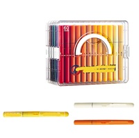 Marqueur acrylique liquide direct 84 couleurs OEM, marqueur de dessin artistique à pointe personnalisée, vente en gros