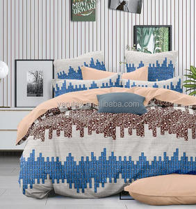 Bán Buôn Trực Tiếp Từ Nhà Máy Trung Quốc Giá Rẻ 100% Polyester Thời Trang Đẹp Thiết Kế Khác Nhau Vi Sợi Cho Ga Trải Giường - Product Image 5