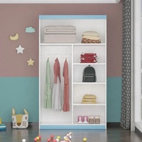 Armoire de Rangement Moderne en Bois pour Bébés et Enfants, Combinaison Meuble Penderie Dressing Chambre à Prix Usine