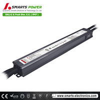 Transformador Led a prueba de agua de corriente constante ultra delgado DALI-2 PUSH Fuente de alimentación de luz Led regulable 60W 1200mA