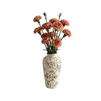 Vase de table en céramique créatif en forme de branche de fleur, style nordique minimaliste, grande décoration d'intérieur pour comptoir de bar