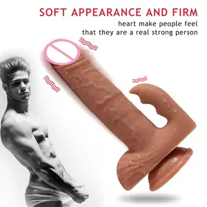TPE 20 Modes Wireless Remove Control Vibrating Artificial Penis For Sex With PVC Sucker And Magnetic USB Charger