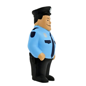 Custom Logo PU Foam Character Policeman Shaped Soft Slow Rising Stress <b>Ball</b> Promotional Gifts <b>Squeeze</b> Toys for Kids Boys Girls - Product Image 4