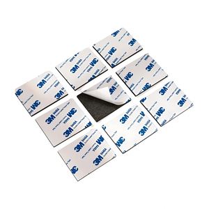 High <b>Adhesive</b> Black EVA Foam <b>Double</b>-<b>Sided</b> Tape Non-Traceable Custom Car Patch for Masking Square Foam - Product Image 2