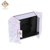 Logo personnalisé Couvercle et base Parfum de luxe Cosmétique Soins de la peau Boîte d'emballage cadeau en carton avec couvercle Emballage de boîte cadeau