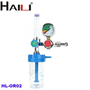 HL-OR02 Thương Hiệu HAILI 2023 Năm Giá Điều Chỉnh Xi Lanh Oxy Y Tế Thiết Bị Điều Chỉnh Oxy Y Tế